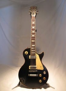 Stuart Redd's 1980 Gibson Les Paul (Black) with Mini Humbuckers