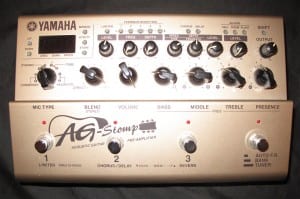 Stuart Redd's YAMAHA AG-STOMP – ACOUSTIC GUITAR PRE AMP